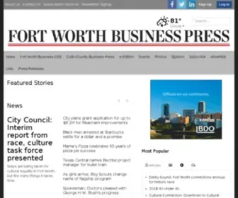 Fwbusinesspress.com(Fort Worth Business Press) Screenshot