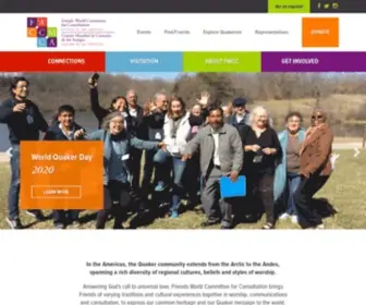 FWccamericas.org(Friends World Committee for Consultation Section of the Americas) Screenshot