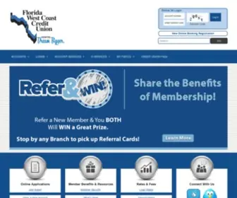 FWccu.com(Florida West Coast CU) Screenshot