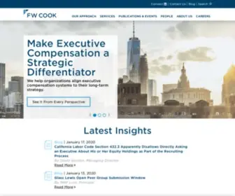 Fwcook.com(FW Cook) Screenshot