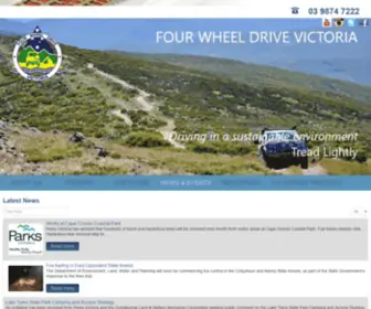 FWdvictoria.org.au(Four Wheel Drive Victoria) Screenshot