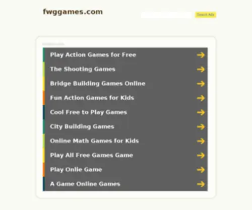 FWggames.com(Girls Games) Screenshot