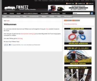 Fwnetz.de(Feuerwehrblog) Screenshot