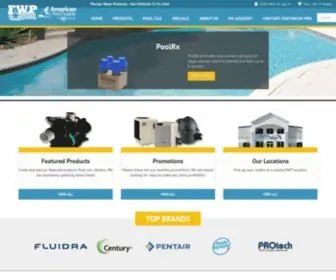 FWPB2B.com(Florida Water Products) Screenshot