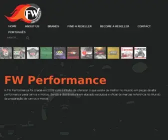 Fwperformance.com.br(FW Performance) Screenshot
