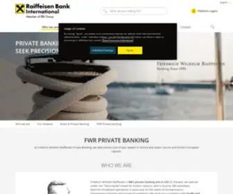 FWR-Privatebank.com(Friedrich Wilhelm Raiffeisen) Screenshot