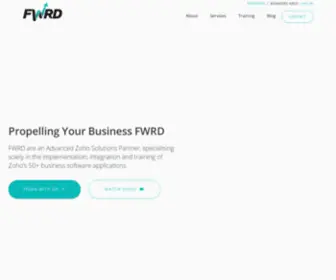 FWRDCRM.com(FWRD Rewarding Databases) Screenshot