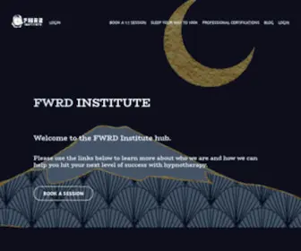 FWrdinstitute.com(FWRD INSTITUTE) Screenshot