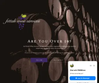 FWswines.com(Driven By A Love of Wine) Screenshot