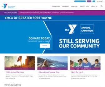FWYmca.org(YMCA of Greater Fort Wayne) Screenshot