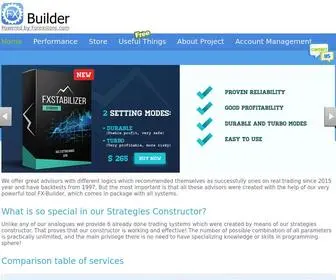 FX-Builder.com(FX Builder) Screenshot