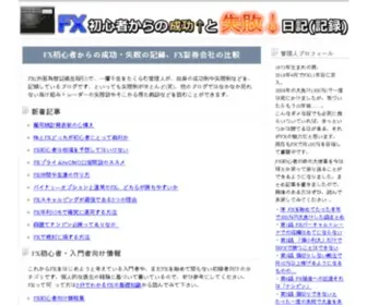 FX-Fighter.com(FX初心者からの成功と失敗日記) Screenshot