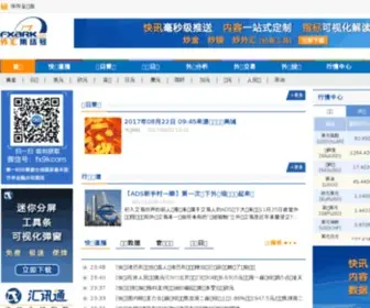 Fxark.com(外汇集结号) Screenshot