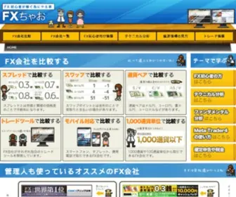 Fxciao.com(FXちゃお) Screenshot