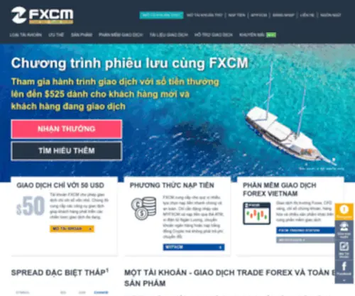 FXCM.vn(Kinh doanh vàng) Screenshot