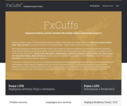 Fxcuffs.pl(Strona główna) Screenshot