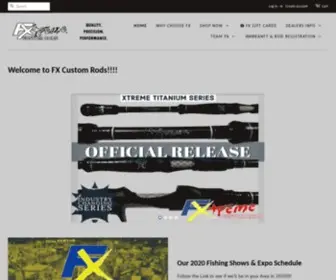 Fxcustomrods.com(Fx Custom Rods) Screenshot