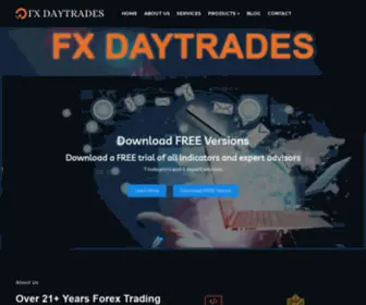 Fxdaytrades.com(Home) Screenshot