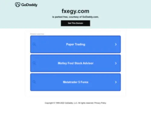 Fxegy.com(Fxegy) Screenshot