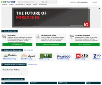Fxempire.de(Marktnachrichten und) Screenshot