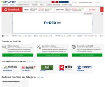 Fxempire.fr(Forex) Screenshot