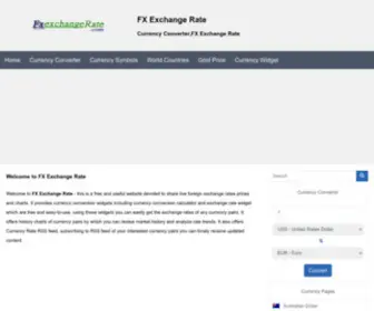 Fxexchangerate.com(FX Exchange Rate) Screenshot