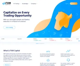 FXmcapital.com(Professional broker) Screenshot