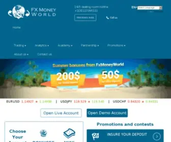 Fxmoneyworld.com(Fxmoneyworld) Screenshot