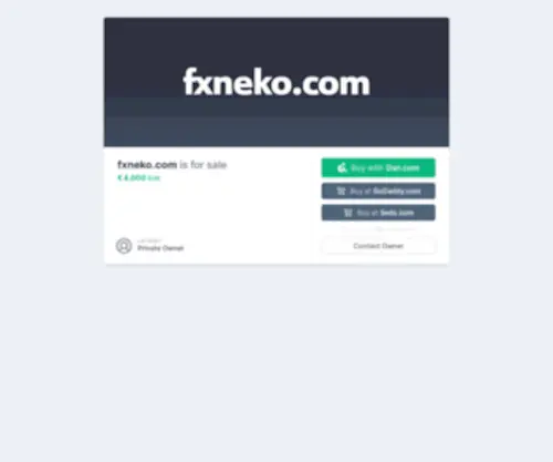 Fxneko.com(Fxneko) Screenshot