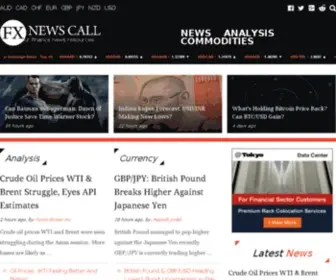 Fxnewscall.com(FX News Call) Screenshot