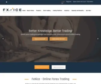 Fxnice.com(Our website) Screenshot