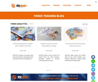 Fxopen.blog(Forex Trading Blog) Screenshot
