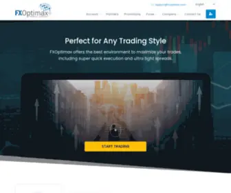Fxoptimax.com(Currency Trading Online) Screenshot