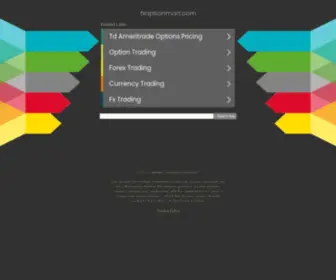 Fxoptionmart.com(Oops, something lost) Screenshot