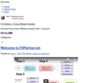 Fxpartner.net(FX Partner) Screenshot
