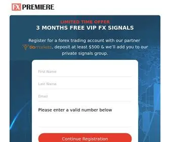 FXpremieresignals.com(Free Trading Signals) Screenshot