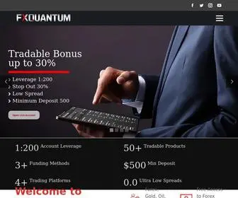 Fxquantum.com(FXQUANTUM LTD) Screenshot