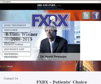 FXrxinc.com(FXRX Inc) Screenshot