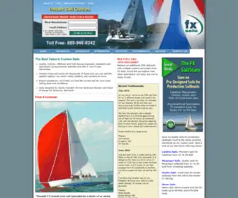 Fxsails.com(Sails) Screenshot