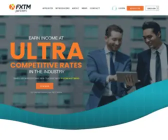 FXTmpartnersidn.com(FXTM Partners) Screenshot