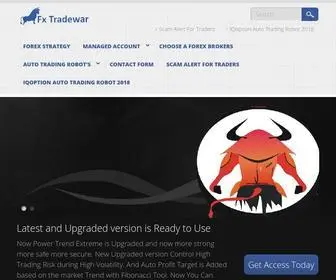 FXtradewar.com(Fx Tradewar) Screenshot