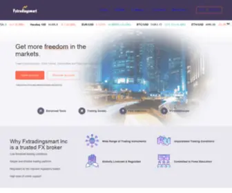 FXtradingsmart.com(Online trading) Screenshot