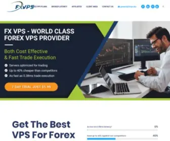 FXVPS.biz(Best VPS for Forex Trading Worldwide) Screenshot