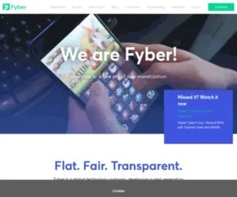 Fyber.com(Leading Mobile Growth & Monetization Platform) Screenshot