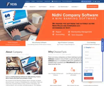 Fycis.com(Nidhi Software Company) Screenshot