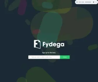 Fydega.com(Build a future) Screenshot