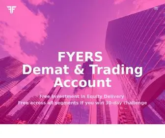Fyers.co.in(FYERS Trading and Demat account) Screenshot