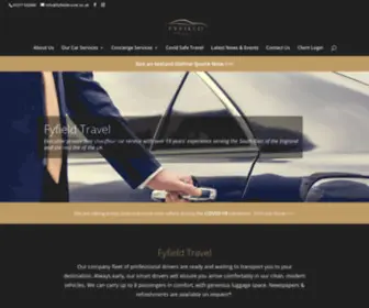 Fyfieldexecutivetravel.co.uk(Executive & Luxury Private Car Hire) Screenshot