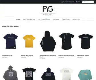 Fygapparel.org(FYG Apparel) Screenshot