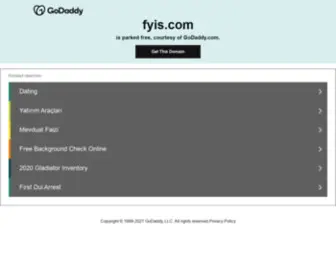 Fyis.com(Sacramento) Screenshot